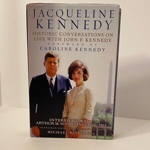 Book Jacquline Kennedy Historical Conversations On Life w/John F. Kennedy w/8CDs